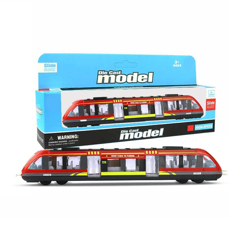 Amazon.com: HOMSEEK Kid's Mini High-Speed Train Toy, Alloy & ABS